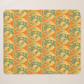 Basketball Slam Dunk Vintages Design Sherpadecke (Vorderseite (Horizontal))