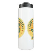 Basketball Slam Dunk Vintages Design Thermosbecher (Vorderseite)