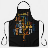 Basketball Slam Spaß Special Cooking Fun Time Schürze (Vorderseite)