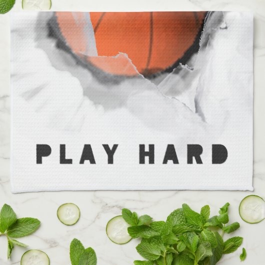 Basketball Slamdunk Handtuch (Gefaltet)