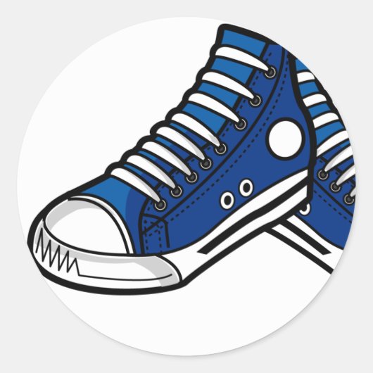 Basketball Sneaker Sticker (Vorderseite)