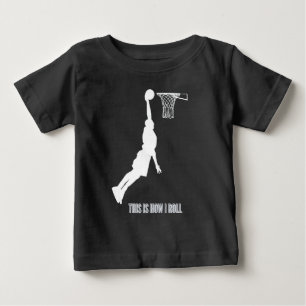 Basketball So Roll ich Teens Kids Boys Baby T-shirt