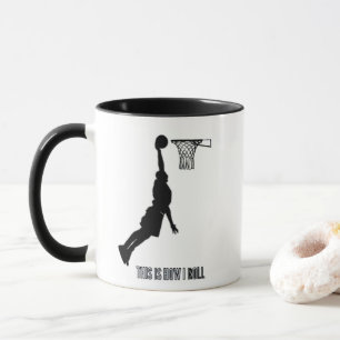 Basketball So Roll ich Teens Kids Boys Tasse