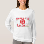 Basketball Somersets spartanischer Lang-Hülse T-Shirt (Vorderseite)