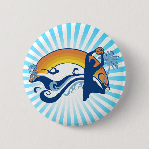 Basketball. Sommersetz. Button