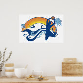 Basketball: Sommersetz Poster (Küche)