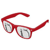 Basketball Sonnenbrille (Schrägansicht)