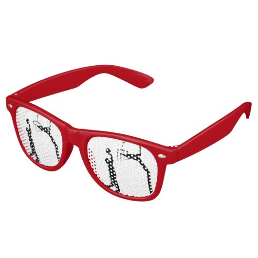 Basketball Sonnenbrille (Schrägansicht)