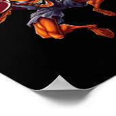 Basketball Spider Poster (Ecke)