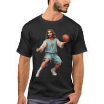Basketball spielen im Shirt