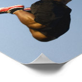 Basketball-Spieler 2 Poster (Ecke)