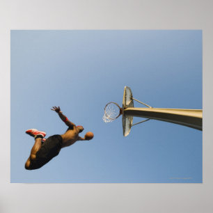 Basketball-Spieler 2 Poster