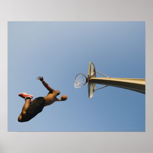 Basketball-Spieler 2 Poster (Vorne)