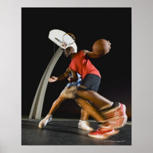 Basketball-Spieler 2 Poster