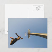 Basketball-Spieler 2 Postkarte (Vorne/Hinten)