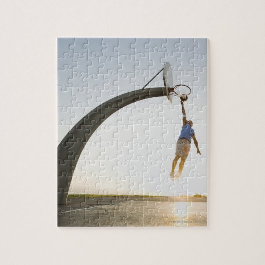 Basketball-Spieler 3 Puzzle (Vertikal)