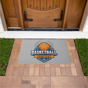 Basketball Spieler ADD NAME Varsity School Team Fußmatte