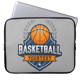 Basketball Spieler ADD NAME Varsity School Team Laptopschutzhülle