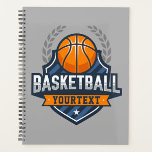 Basketball Spieler ADD NAME Varsity School Team Planer