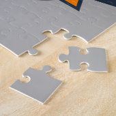 Basketball Spieler ADD NAME Varsity School Team Puzzle (Seite)