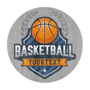 Basketball Spieler ADD NAME Varsity School Team Schneidebrett