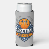 Basketball Spieler ADD NAME Varsity School Team Selters Dosenkühler (Seltzer Vorderseite)