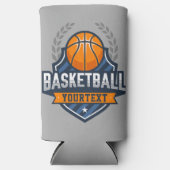 Basketball Spieler ADD NAME Varsity School Team Selters Dosenkühler (Vorderseite)