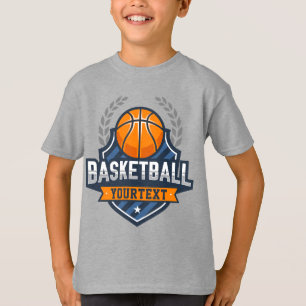 Basketball Spieler ADD NAME Varsity School Team T-Shirt