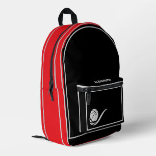 Basketball-Spieler, Basketbal-Team, Geburtstagsges Bedruckter Rucksack