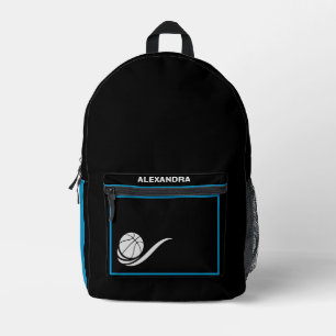 Basketball-Spieler, Basketbal-Team, Geburtstagsges Bedruckter Rucksack