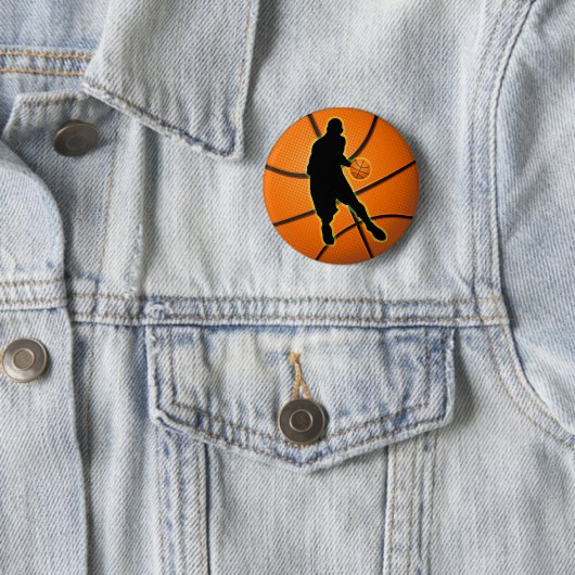 BASKETBALL-SPIELER BUTTON (Beispiel)