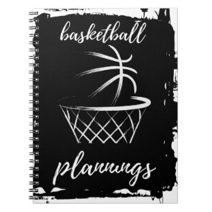 Basketball-Spieler / COACH-Spiralgeschenk Notizblock