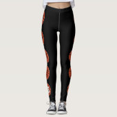 Basketball Spieler Custom Jersey Nummer Sportteam Leggings (Vorderseite)