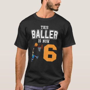 Basketball-Spieler Dieser Baller ist jetzt 6 Baske T-Shirt