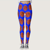 Basketball-Spieler für Team Farbsport Leggings (Vorderseite)