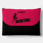 Basketball-Spieler, Geburtstagsgeschenk, Basketbal Zubehörtasche (Vorderseite)
