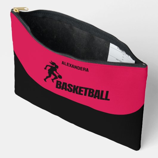 Basketball-Spieler, Geburtstagsgeschenk, Basketbal Zubehörtasche (Offen)
