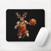 Basketball-Spieler Hirsch Mousepad (Mit Mouse)