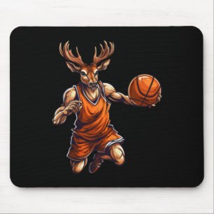Basketball-Spieler Hirsch Mousepad