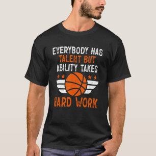 Basketball Spieler Hooper Streetball Basketball T-Shirt