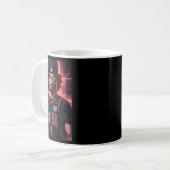 Basketball-Spieler Kaffeetasse (Vorderseite Links)