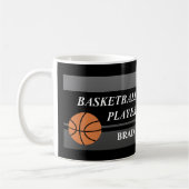Basketball-Spieler Kaffeetasse (Links)