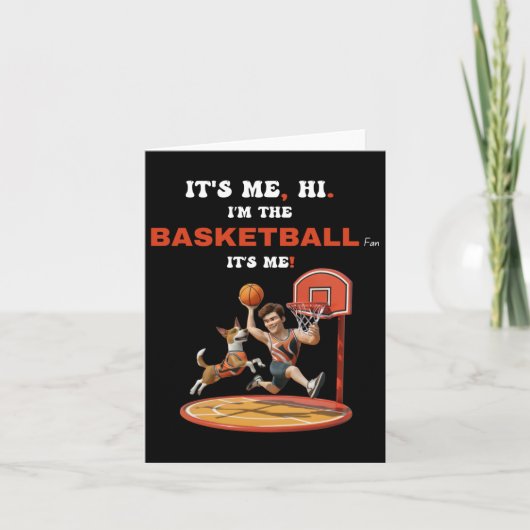 Basketball-Spieler Karte (Vorderseite)