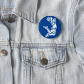 Basketball-Spieler macht Slam Dunk Light Design Button (Beispiel)