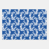 Basketball-Spieler macht Slam Dunk Light Design Geschenkpapier Set (Vorderseite)