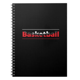 Basketball-Spieler - Minimalistischer geometrische Notizblock