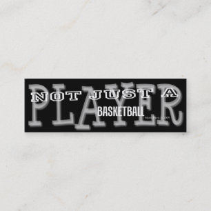 Basketball-Spieler - Persönliche Karte der soziale