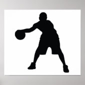 Basketball-Spieler Poster (Vorne)