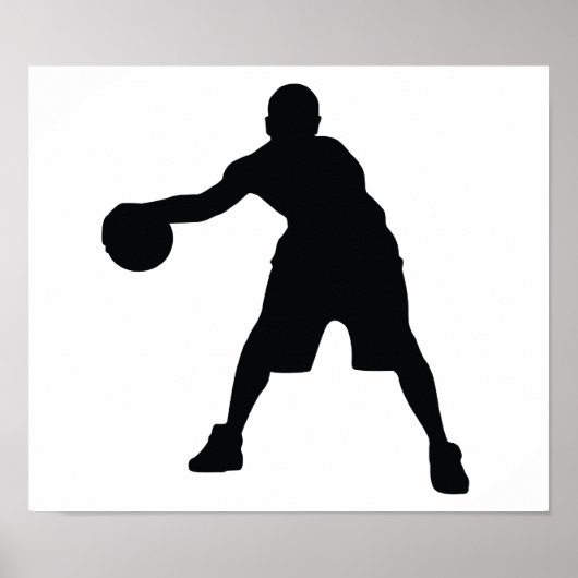 Basketball-Spieler Poster (Vorne)