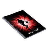 Basketball-Spieler, rot Notizblock (Rechte Seite)